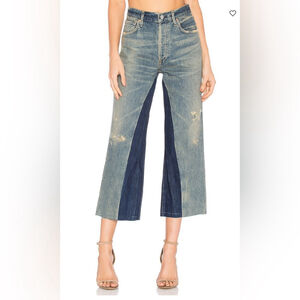 Citizens of Humanity NWT Cora Crop Relaxed in Livingston Sz 24